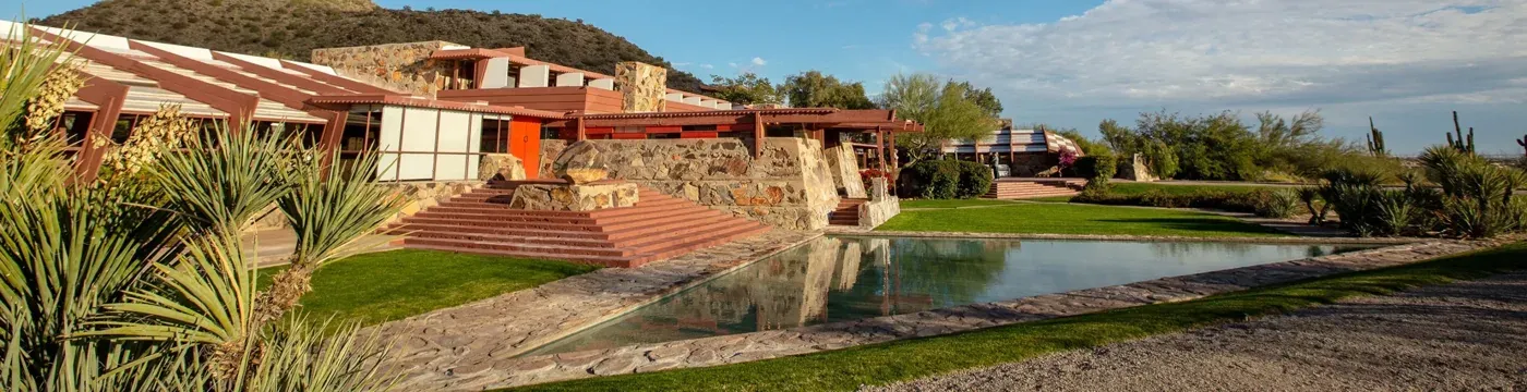 Taliesin West, Frank Lloyd Wright's desert home and studio in Scottsdale